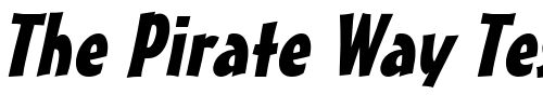 Font : Massey-Extended-Italic 2 Custom Text : The Pirate Way Test your own text here Click to download or to view this font on a tshirt that can be custom printed in Bali